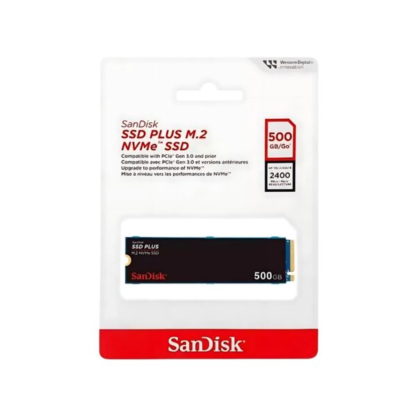 0089656360eeb5c45bdce4291f25fe6a.jpg Ssd Sandisk Plus 500Gb M.2 NVME