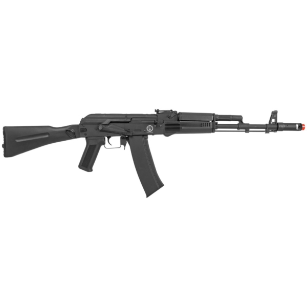 Rifle Elétrico 6mm Ak74 Neptune Skin Personalizada + Bateria + Esferas Bbs 6mm 0,20G (1000 Un)