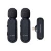 Microfone De Lapela C/ 2 Microfones Wireless Lightning - MK07 - Hmaston