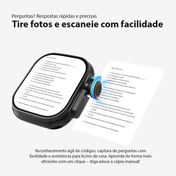 0cf5c4d3f6d54cc8509eac65fcd55cfd-1.jpg Relógio Smartwatch 5G Microwear Ultra 3 Ai - Preto