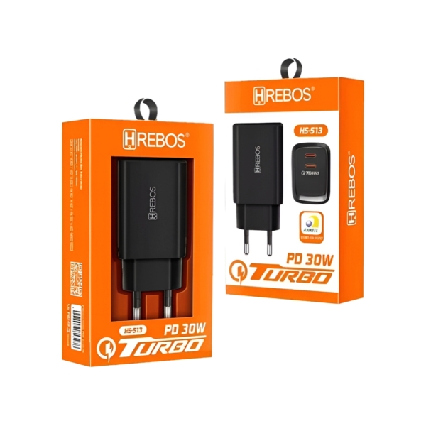 166c64499c19f237455b2538f1ee5896-16.jpg Fonte Doméstica Hrebos 2Usb-C Turbo 30W - HS-513