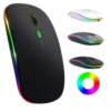 Mouse S/ Fio Recarregável Com Led RGB