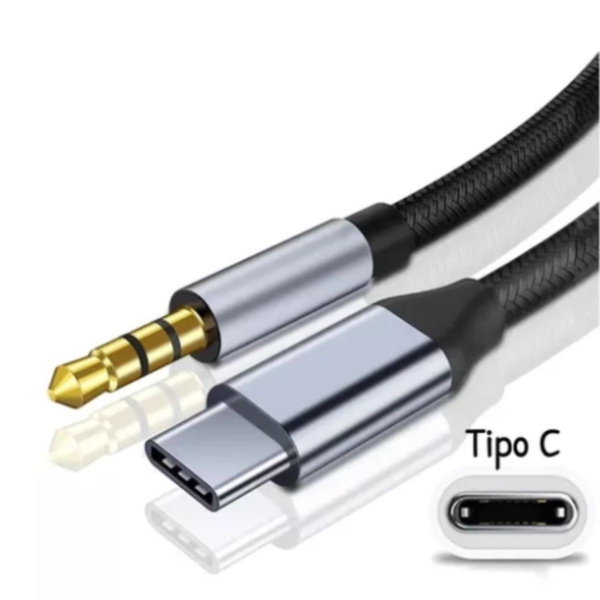 xr:d:DAGA0tuPfX4:13,j:4203408790947062432,t:24041014 Cabo Áudio P2/Type-C - Kd-15C / Kd-2523c