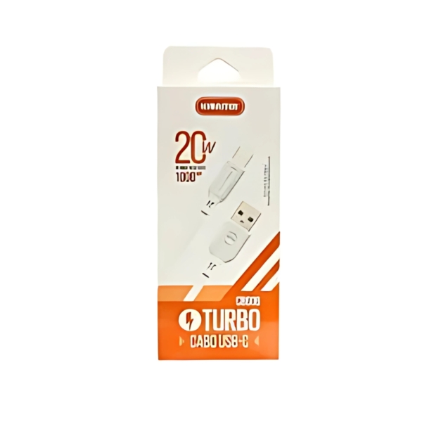 Cabo Carregador Kimaster 1M Type C - Cb606/Cb602