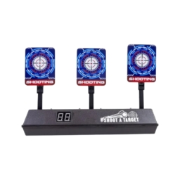 Alvo Gel Gun Rossi 3 Alvos Eletricos