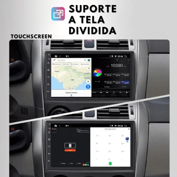 Tela Multimídia Automotiva Knup 7 Polegadas - Kp-Ra922