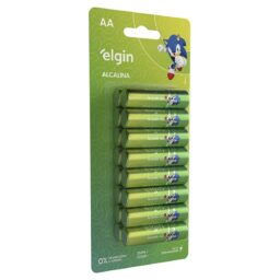 Pack C/ 16 Unidades de Pilhas Alcalinas Elgin AA Pack C/ 16 Unidades de Pilhas Alcalinas Elgin AA
