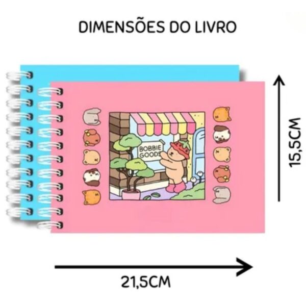 235fab2cd74e2211f06abd66fa4eedfe.jpg Livro de Colorir Bobbie Goods c/ 48 Folhas