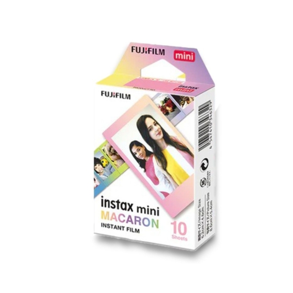 Film Câmera Fotográfica Instax Mini Fujfilm - 10 Fotos Macaron