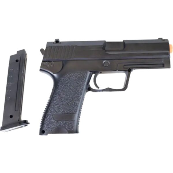 Pistola De Pressão Mola Polímero VG USP V23 + Esferas Bbs 6mm (150 Un)