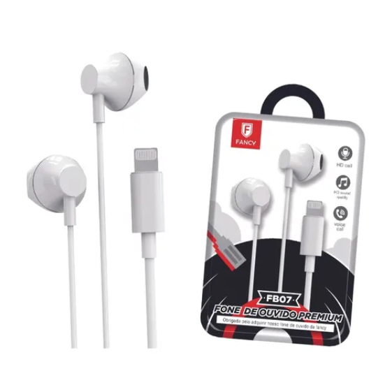 Fone De Ouvido Fancy Lightning Bluetooth - Fb07