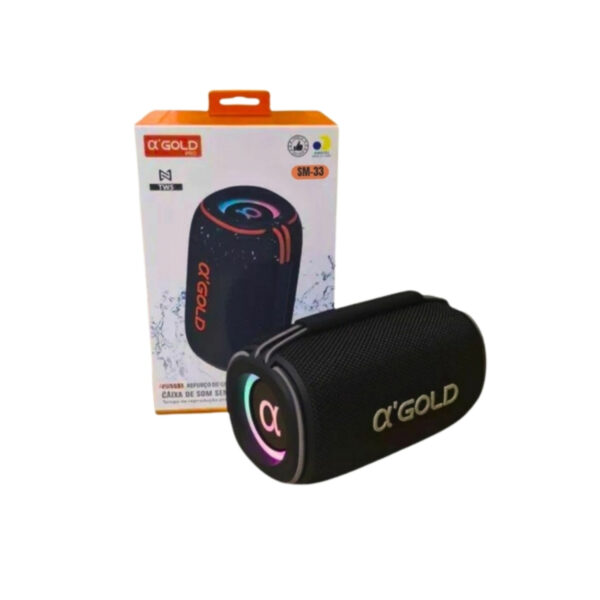 Caixa De Som Bluetooth 15W AGold - SM-33 - Imagem 4