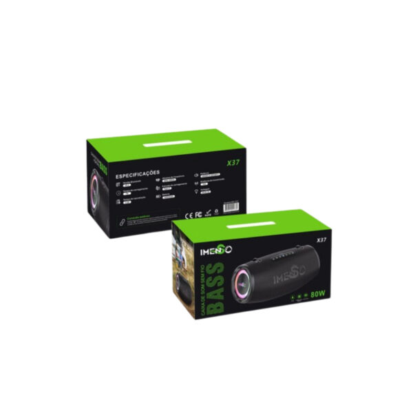 Caixa de Som Bluetooth 80W Rms Imenso IMS-X37 - Imagem 4