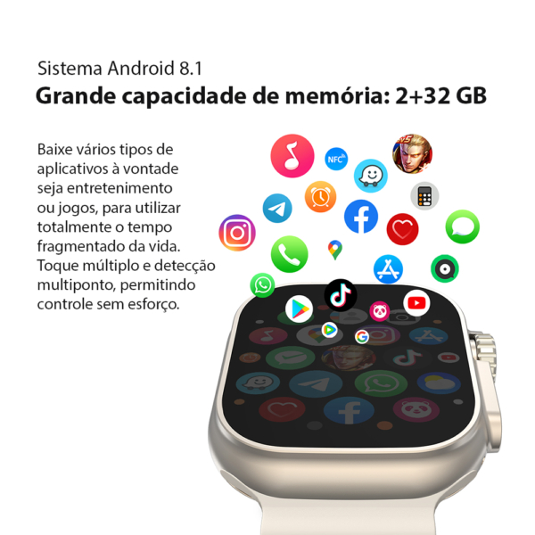 3d5c61521527b663542e7de9fa88549d-1.jpg Relógio Smartwatch 5G Microwear Ultra 3 Ai - Preto