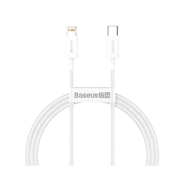 Cabo Carregador Baseus Kit C/ 2 Unidades Usb/Lightning 2.4A -Tzcalzj-02