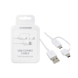Cabo Carregador Samsung Type-C / Micro Usb - Ep-Dg930Dwpgbr