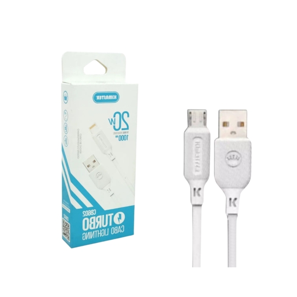 Cabo Carregador Kimaster 1M Lightning - Cb602