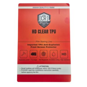 Pack C/ 50 Un Películas P/ Recorte 8" 5A Seewell - Clear HD