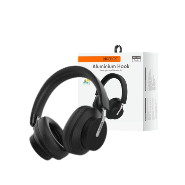 Headphone Bluetooth Hrebos Aluminium Hook - HP-202/HP-204
