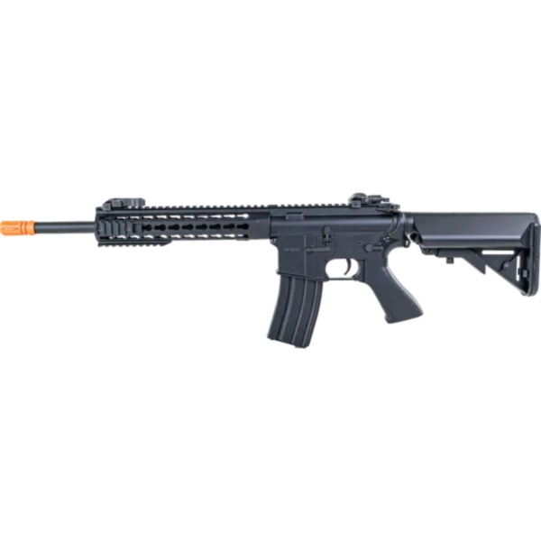 Rifle Elétrico 6mm M4A1 Cyma Cm515 Custom + Bateria + Esferas Bbs 6mm 0,20G (1000 Un)