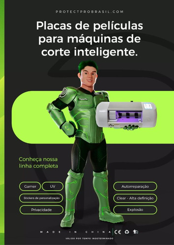 6ceb0cd62df35eb6d21fa375a87f90c0-16.jpg Pack C/ 5 Un Películas P/ Recorte Tablet 13" Protect Pro - Clear Hd