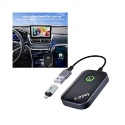 Adaptador Conversor S/ Fio Wifi CarPlay Imenso P/ Iphone - IMS-247