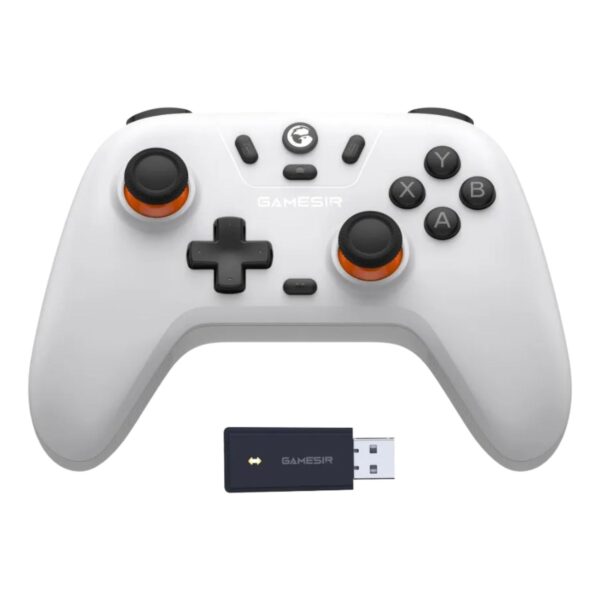 72a8044f39cd0c59dee43c515a879894.jpg Controle Sem Fio Gamersir T4 Nova Lite - Ash Gray