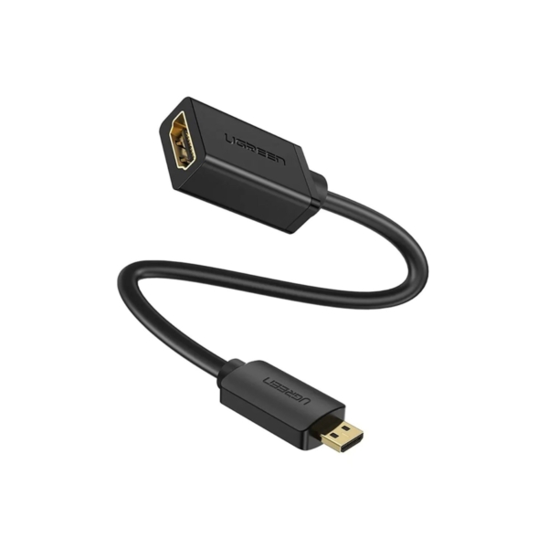 Cabo Adaptador Hdmi Fêmea para Micro Hdmi Ugreen 22cm - UG-20134