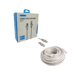 Cabo De Rede CAT6 CFTV 20M LE-316