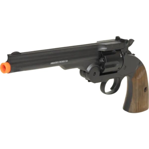 Revólver de Pressão Cowboy CO2 7" 4,5mm + 5 Cápsulas de Co2 + Esfera de Aço 4,5mm
