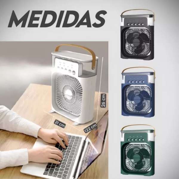 Mini Ventilador Climatizador Portátil
