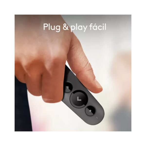 8942a848864d12762d4e7d86fdec3622.jpg Apresentador de Slides S/ Fio Logitech - R500S