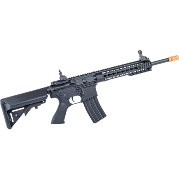 Rifle Elétrico 6mm M4A1 Cyma Cm515 Custom + Bateria + Esferas Bbs 6mm 0,20G (1000 Un)