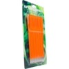 Kit C/ 12 Flechas Alumínio 6,5'' (16,5 Cm) Laranja