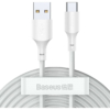 Cabo Carregador Baseus Kit C/ 2 Unidades Usb/Type-C 5A 40w -Tzcatzj-02