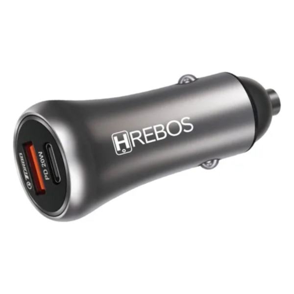 9d971e524e6f735ba401089165c941c6-16.jpg Carregador Veicular Hrebos Usb-C + Usb - CRV-395