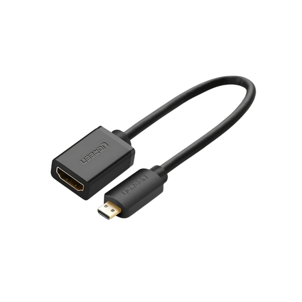 Cabo Adaptador Hdmi Fêmea para Micro Hdmi Ugreen 22cm - UG-20134