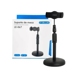 Suporte Celular De Mesa It-Blue Com Base Le-067