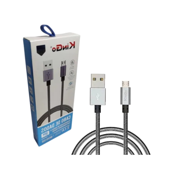 Cabo Carregador Metalizado - V8