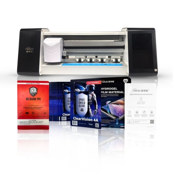 Combo – Máquina Recorte De Películas 13″ Mietubl Mtb-Cut180 + Pack C/ 50 Un Películas P/ Recorte 8″ 5A Seewell – Clear HD + Pack C/ 10 Un Películas P/ Recorte Tablet 13″ Mietubl – Clear HD + Pack C/ 50 Un Películas P/ Recorte 8″ 4A Beep – Clear HD