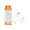 Kit Carregador Celular 2.4A Hrebos 2 USB - Micro Usb -V8 - CRG-214V