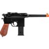 Pistola De Pressão Mola Polímero VG Mauser C96 V10 + Esferas Bbs 6mm (150 Un)