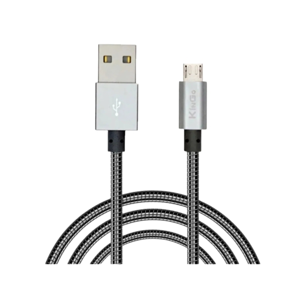 Cabo Carregador Metalizado - V8