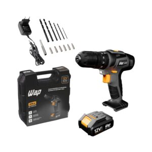 Parafusadeira e Furadeira De Impacto 12V Wap BPFI 12K4 - FW008914