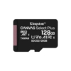 Cartão De Memória Kingston Canvas Select Plus 128GB - Classe 10