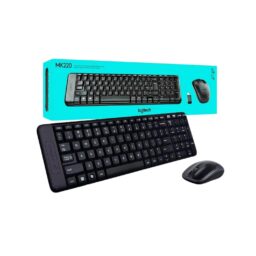d83153691c0620963e5da02d39884452.jpg Combo Teclado E Mouse S/ Fio Logitech Preto - Mk220