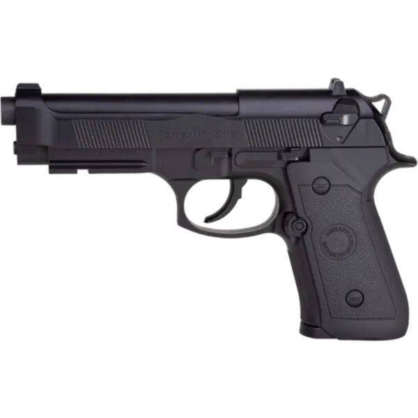 Pistola de Pressão CO2 Wingun M9 6mm + 2 Cápsulas de Co2 + Esfera de Aço 6mm