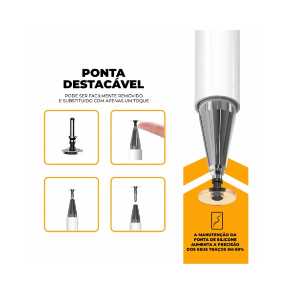 Caneta Touch Gshield Dinamic 2 Em 1 - Gs-3455