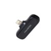 Microfone De Lapela C/ 2 Microfones Wireless Lightning - MK07 - Hmaston