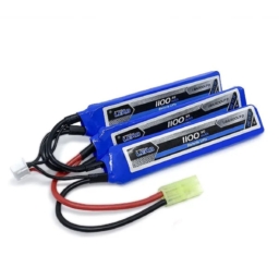 e54f7c9bcdd7de795748d45535355e4f-22.jpg Bateria p/ Airsoft Lipo ULTRA - 11.1V/3S(3 pack) - 1100mAh - 20C/40C